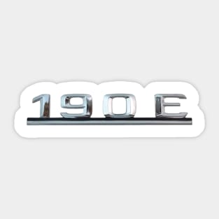 Mercedes Benz 190E Emblem W201 Sticker